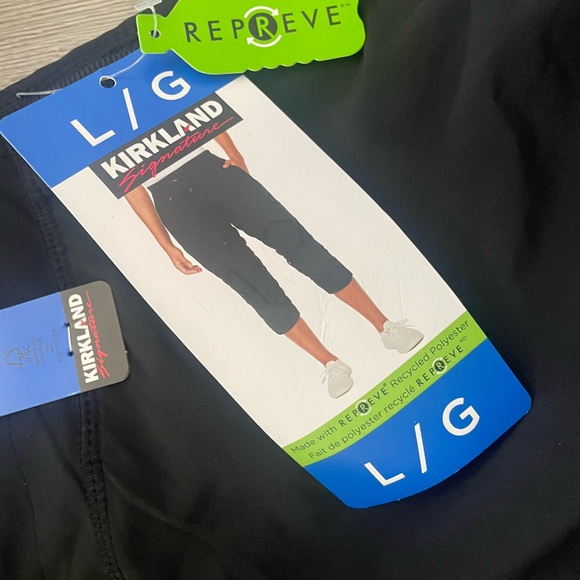 NWT 3/4 Length Pants Sz Large Made From Recycled Bottles - Picture 2 of 5